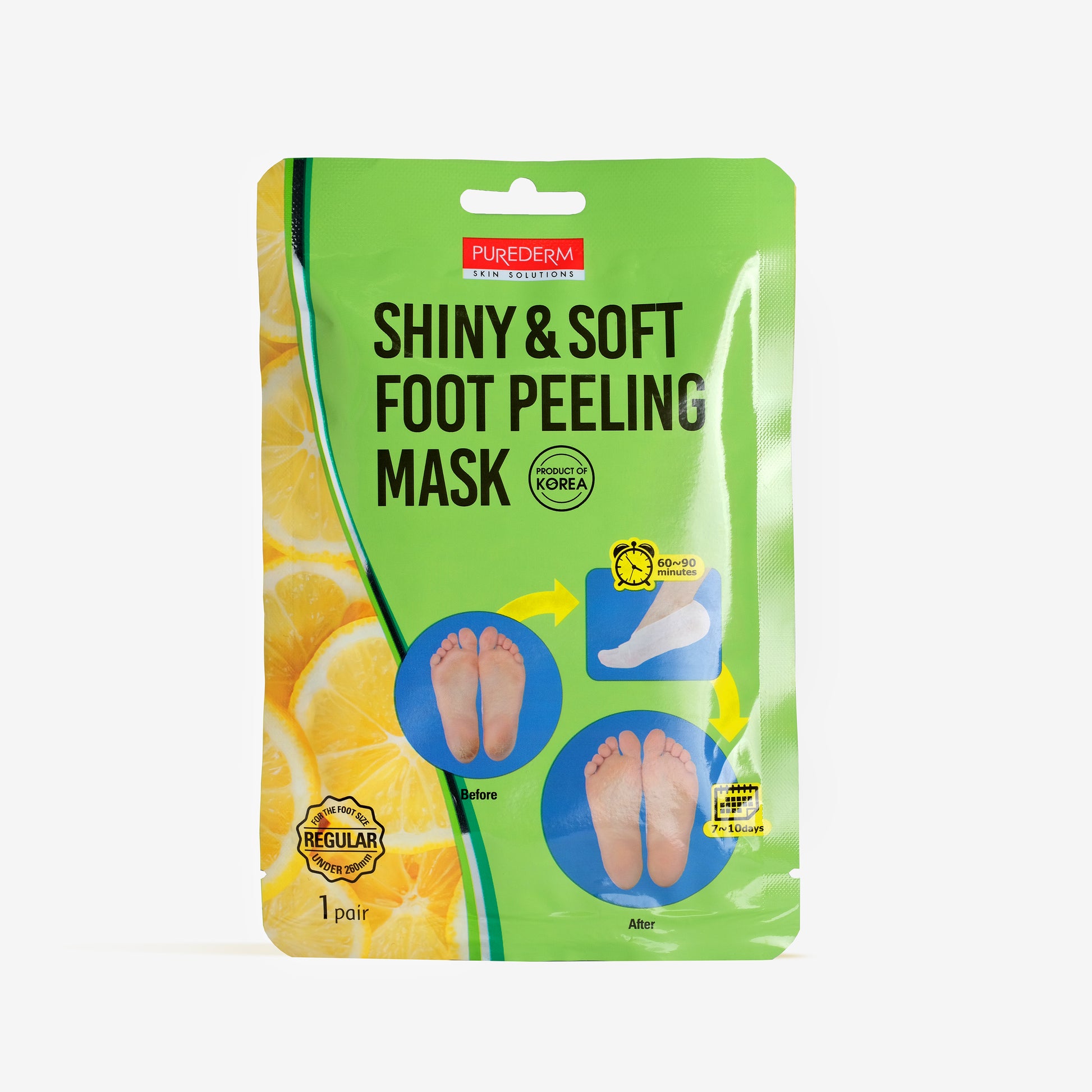 Shiny &amp; Soft Foot Peeling Mask