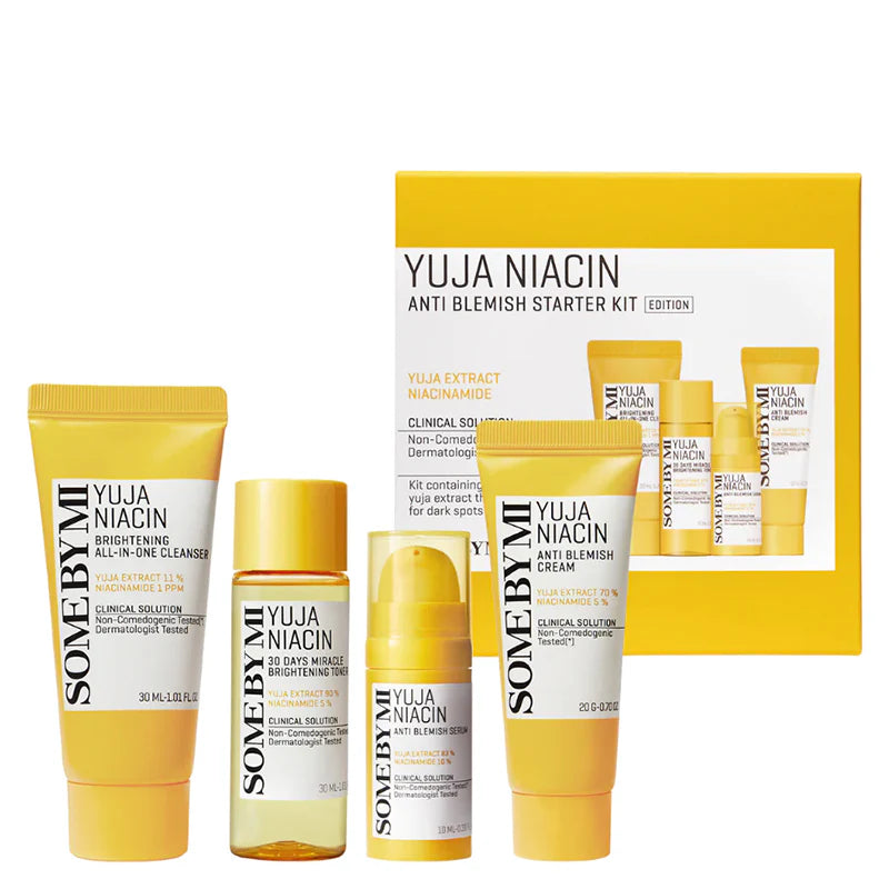 ANTI BLEMISH STARTER KIT - YUJA NIACIN