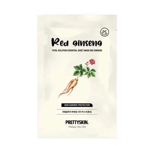 Red Ginseng Sheet Mask - PrettySkin